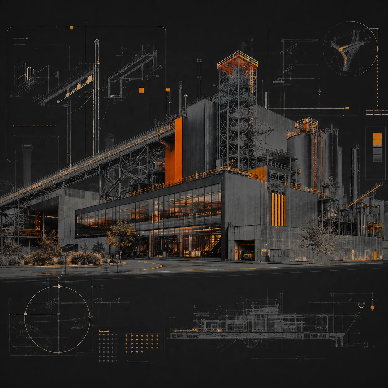 Obras industriais